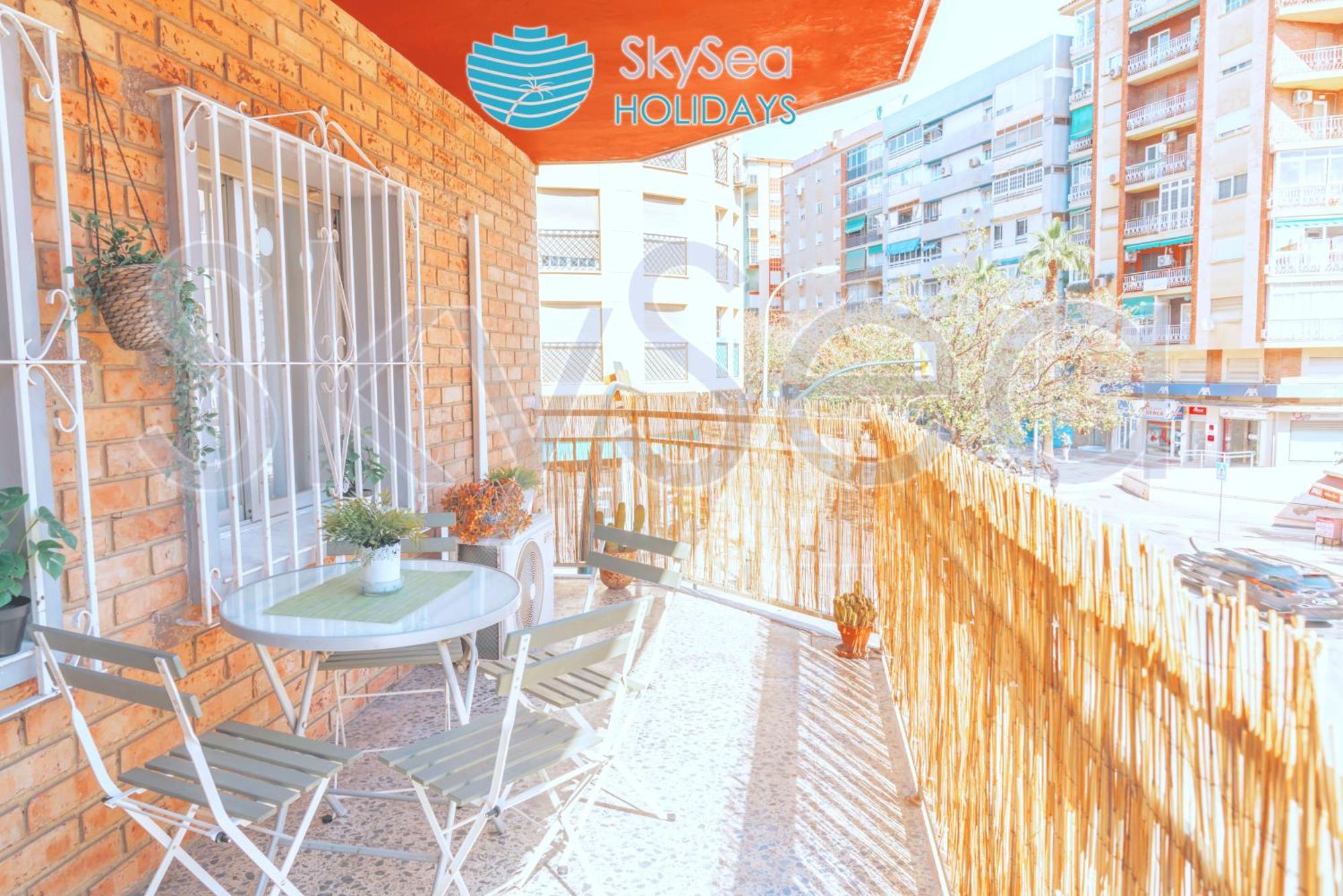 Skysea Holidays Malaga Bailen Apartment Ngoại thất bức ảnh
